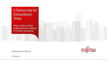 Fujitsu and Oracle: Dynamic Resilience for the Financial Sector