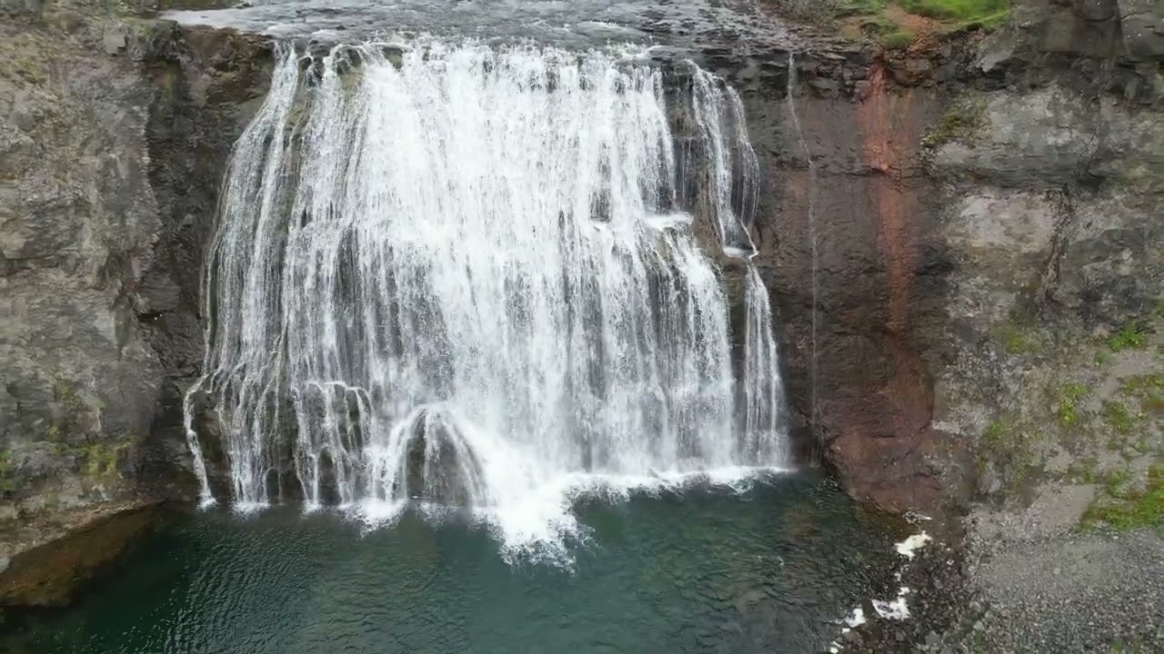 Thorufoss Waterfall--2023 — Þórufoss — video poster