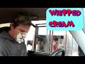 Whipped cream prank 