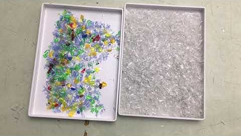 AMD Belt Type Colour Sorter for Sorting Plastic Flakes
