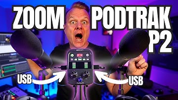 Finally! Dual USB Mics on One Device: Zoom PodTrak P2 Deep Dive