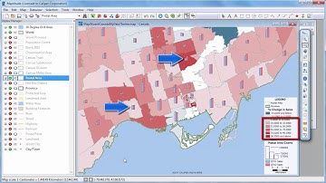 Maptitude 2017 Canada Mapping Software Package