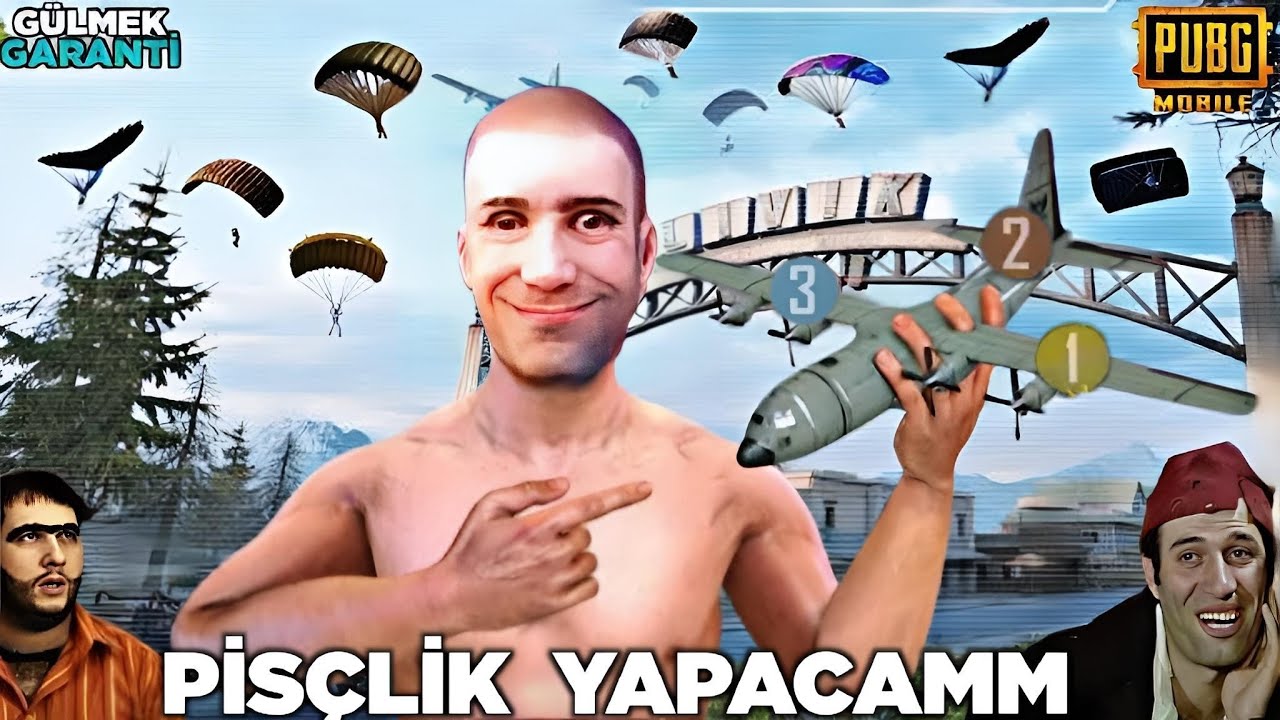 İNANILMAZ EDİT 😱 PİŞCLİK YAPACAM – GÜLMEMEK İMKANSIZ 😂 PUBG MOBİLE KOMİK MONTAJ