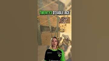 twenty3 insane ace ... 😱 #cs2clips #csgo #cs2 #donk #faceit #cs2gameplay
