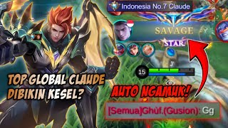 LEONARD TOP GLOBAL CLAUDE DIBIKIN FEEDER? NGINCAR GW MULU? LANGSUNG AUTO KASIH PAHAM! | MLBB