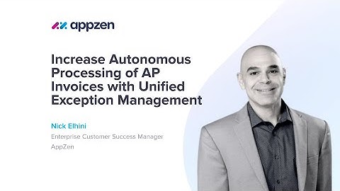 Increase autonomous processing of AP invoices with unified exception management