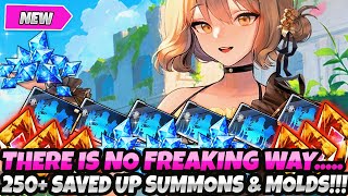 *THERE IS NO FREAKING WAY.....* 250+ SUMMONS, MOLDS & MORE! (Nikke: Goddess Of Victory 1.5 Anni)