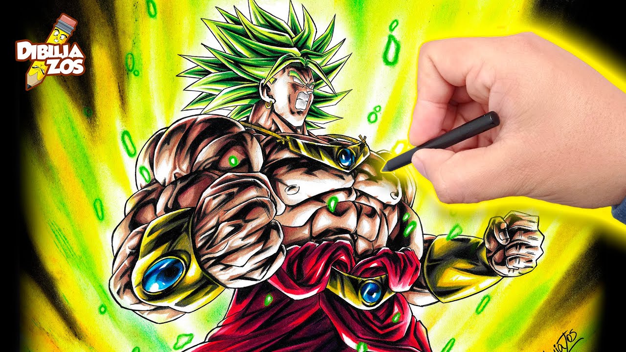 COMO DIBUJAR A BROLY SSJ [A DETALLE Y FÁCIL] 😉 | DRAGON BALL LEGENDS -  thptnganamst.edu.vn