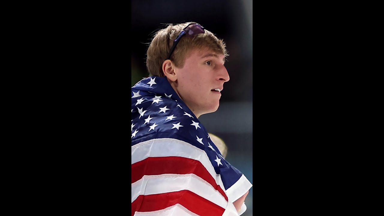 Jordan Stolz 🇺🇸 Makes History in 1000m