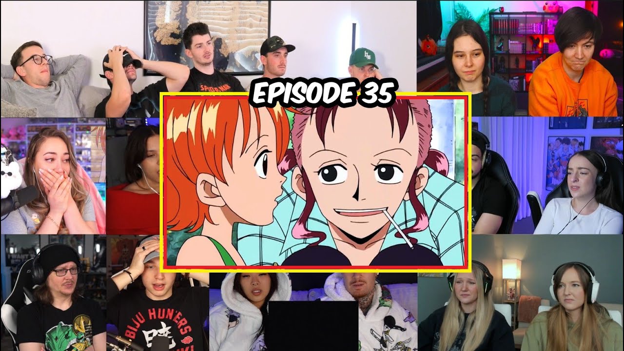 One Piece Episode 35 Reaction Mashup | ワンピース - YouTube