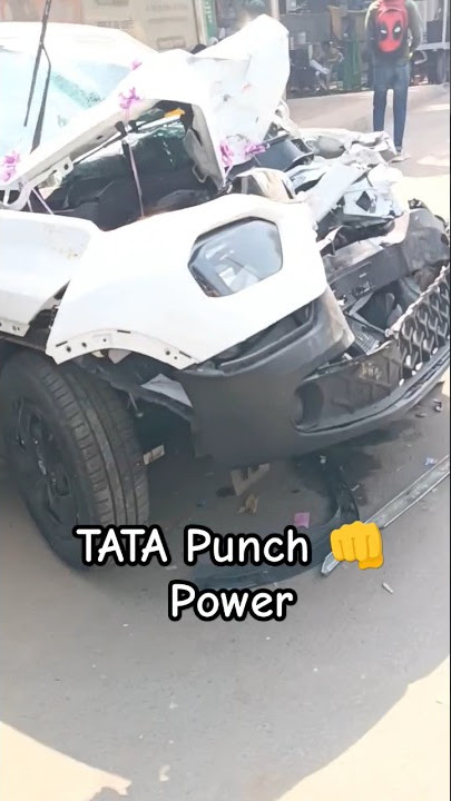 TATA punch knocked out 2 trucks