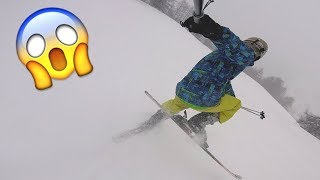 JE ME CASSE LA GUEULE AU SKI ! (Risoul 2k18)