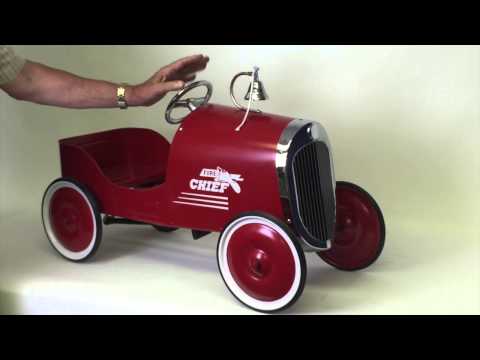 Classic Red Pedal Car – Frost Oak Creek Creations