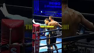 Dont mess with the Referee!! #boxing #trending #viral