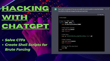 Hacking with ChatGPT - Bash Script Automation Cyber Security