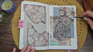 QUE HORAS SÃO?| asmr | scrapbooking | sleep sounds | recortes | relaxing sounds | colagens |