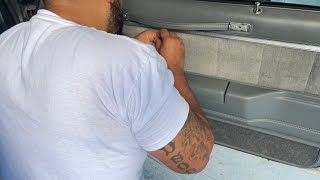How to remove the door panels from your Gbody #gbody