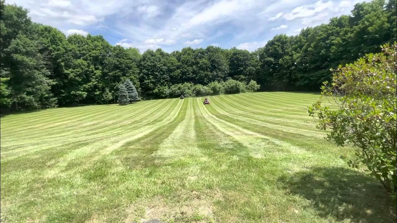 Exmark lazer z vs Exmark radius YouTube