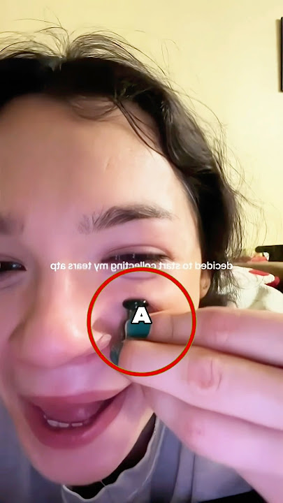 When Crying Gave Her an Idea😂