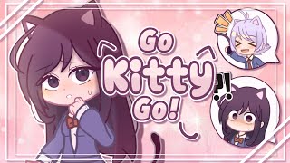 Go kitty go!/Komi-san cant communicate✨/Gacha club x Flipaclip meme/Read desc❗️/Come back💦 screenshot 1