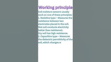 soil moisture sensor #allaboutelectronics #electronicdevices #education #explore #arduino