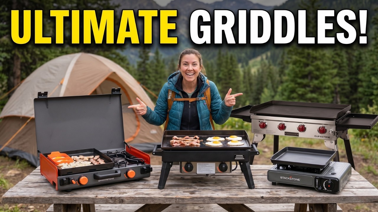 6 Best Camping Griddles In 2026! Breakfast, Burgers & Beyond - YouTube