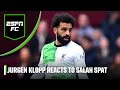Reacting to mohamed salahs comments theres going to be fire today if i speak  espn fc