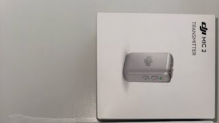 UNBOXING ONLY DJI MIC2 TRANSMITTER,РАЗОПАКОВАНЕ НА САМО DJI MIC2 МИКРОФОН,TEK DJI MIC2 KUTU AÇILIŞI.