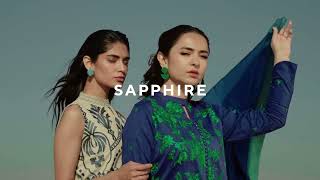 Sapphire X Yumna Zaidi | Unstitched | Lawn | Pakistan