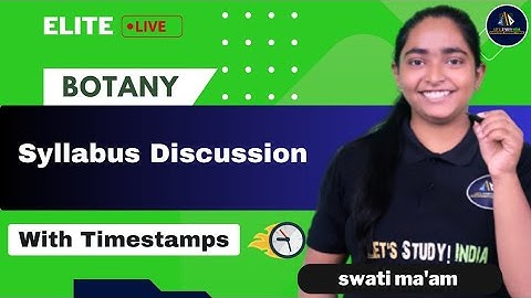 B.Sc. Botany 5th Semester Syllabus Discussion | Swati Ma