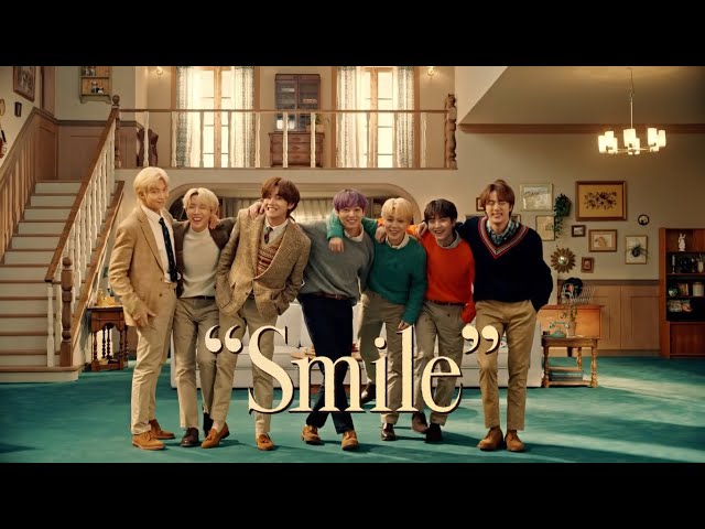 BTS Sitcom Smile LOTTE x YXLITOL 「Smile: Cleaning, Fight, Art, Flower」 class=