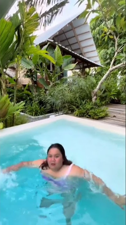 orang gendut belajar berenang eh malah... #kocak #lucu #aneh