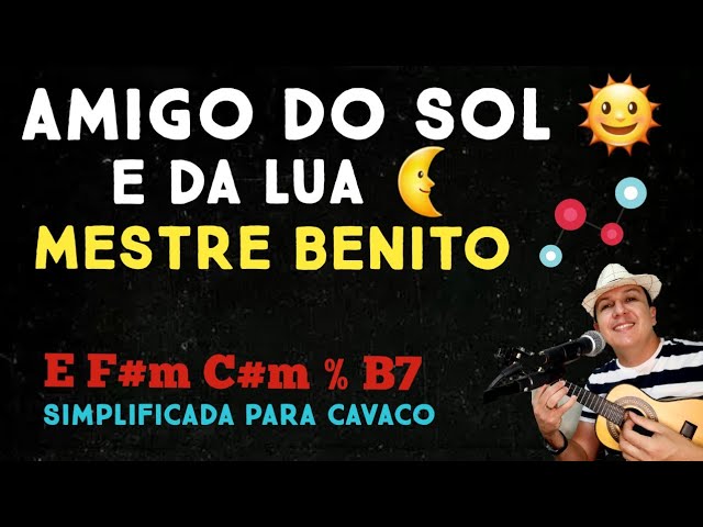 Amigo do Sol amigo da Lua Videoaula - Rodrigo Vianna Cifra Online