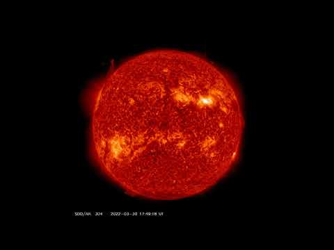 X1.3 solar flare on March 30, 2022