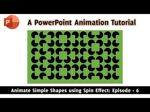 Advanced PowerPoint Animation: Spinning Shapes Like a Pro