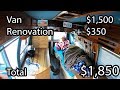 How to Build a Home Made Camper Van - Start to Finish DIY