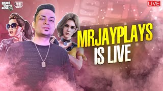 GTA 5 ROLE PLAY - PUBG MOBILE LIVESTREAM - MRJAYPLAYS