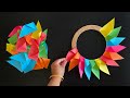 Easy and Beautiful Paper Wall Hanging /Paper Craft For Home Decoration / DIY Wall Decor / Wall Mate