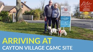 Arriving At Cayton Village Caravan And Motorhome Club Site