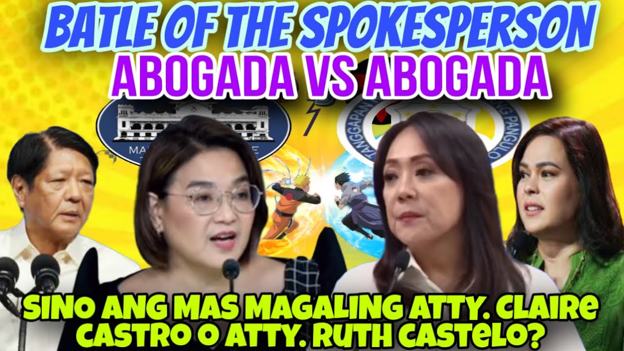 Atty Ruth Castelo TAPATAN NG DALAWANG SPOX! ATTY. CLAIRE CASTRO VERSUS ATTY. RUTH CASTELO ...