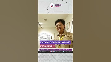 Karya-karya Goenawan Mohamad Sangat Mendalam dan Intelektual