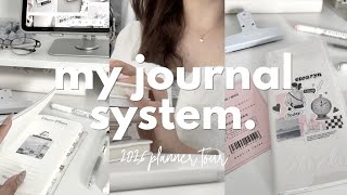 journal/planner system tour 💌 : 2026 planner, first voiceover, miffy, getting organized