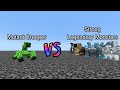 Mutant Creeper vs Strong Legendary Monsters | Minecraft  Mob Battle