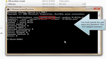 Oracle and Java: Calling Java Methods in Oracle database (Lesson 2)