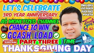 PART THREE THIRD YEAR ANNIVERSARY LIVESTREAM