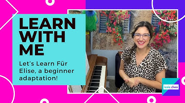 Let’s Learn Für Elise! 📜 Beginner Adaptation Piano Lesson Tutorial #LearnWithMe