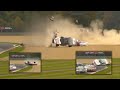 Giorgio Maggi flips at Circuit Zolder in the NASCAR EURO SERIES #nascar