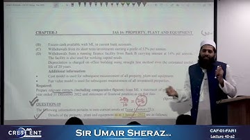 CAF 1 Sir Umair Sheraz Lecture 40 a2