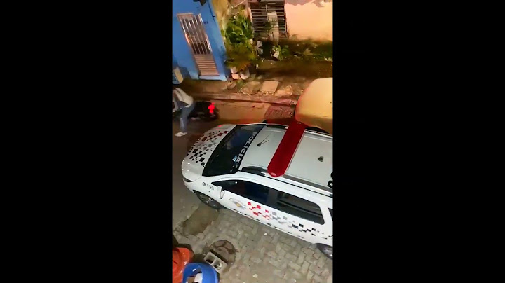 Bateu a moto na viatura, fuga da policia