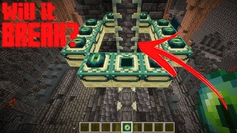 Can the End Portal Break Reinforced Deepslate?